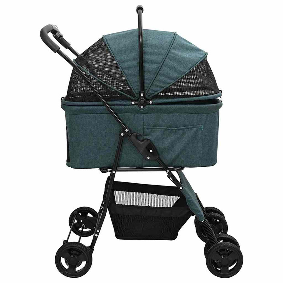 Opvouwbare Huisdierenwagen Groen 81 x 47 x 99 cm Oxford stof