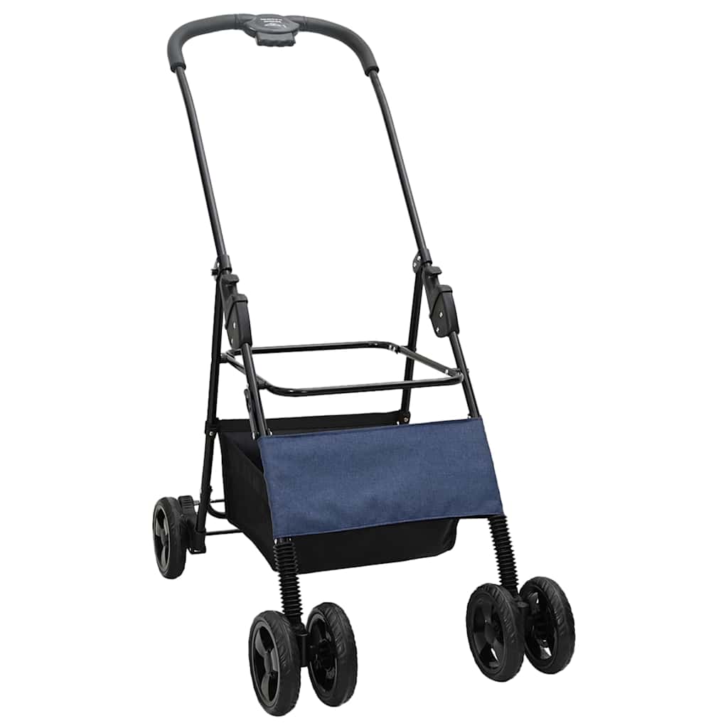 Opvouwbare Huisdierenwagen Blauw 81 x 47 x 99 cm Oxford stof