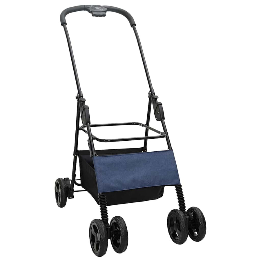 Opvouwbare Huisdierenwagen Blauw 81 x 47 x 99 cm Oxford stof