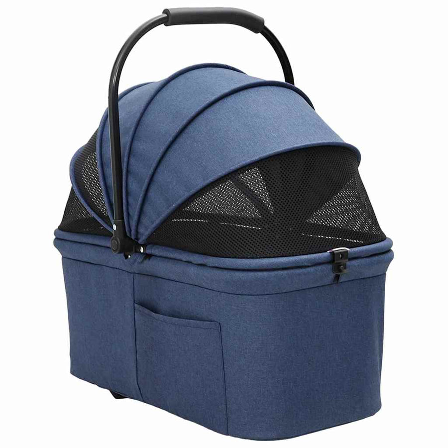 Opvouwbare Huisdierenwagen Blauw 81 x 47 x 99 cm Oxford stof