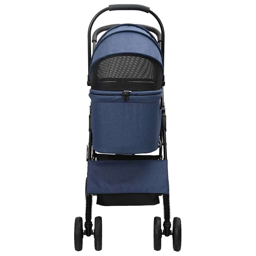 Opvouwbare Huisdierenwagen Blauw 81 x 47 x 99 cm Oxford stof