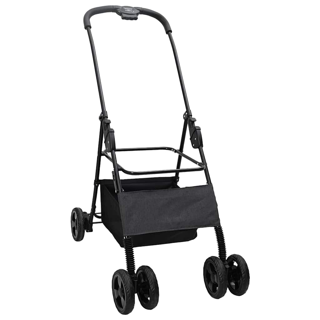 Opvouwbare Huisdierenwagen Zwart 81 x 47 x 99 cm Oxford stof