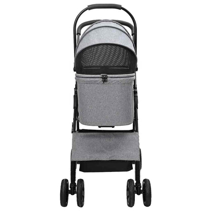 Opvouwbare Huisdierenwagen Grijs 81 x 47 x 99 cm Oxford stof