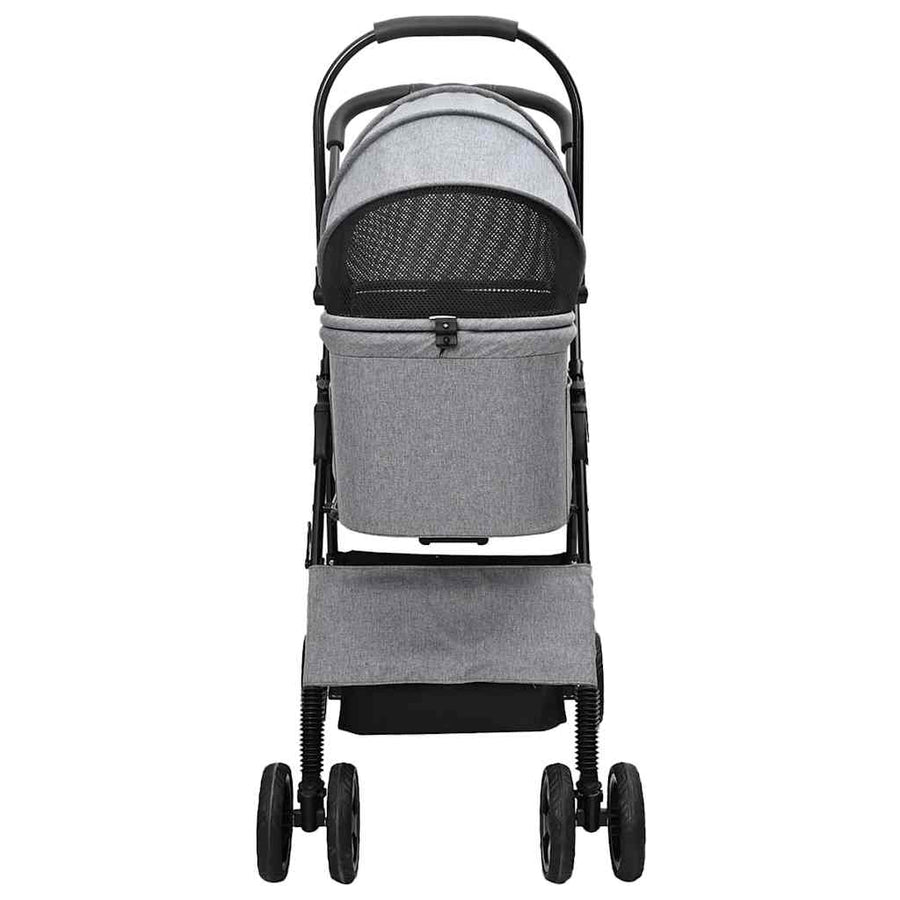 Opvouwbare Huisdierenwagen Grijs 81 x 47 x 99 cm Oxford stof