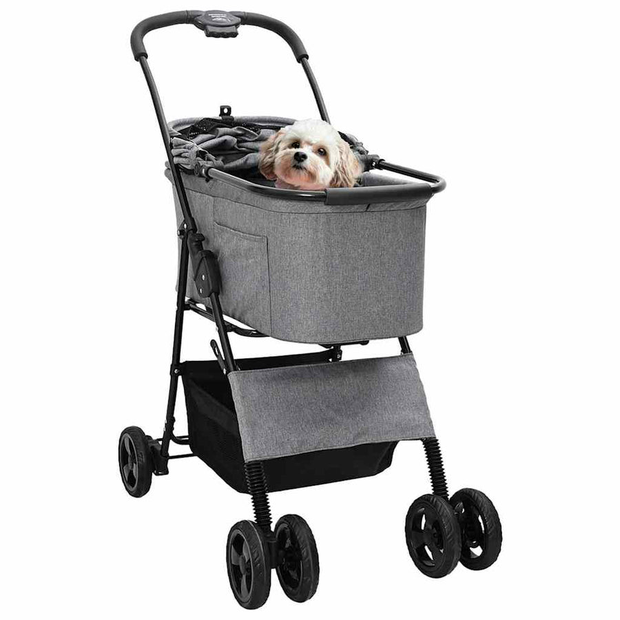 Opvouwbare Huisdierenwagen Grijs 81 x 47 x 99 cm Oxford stof