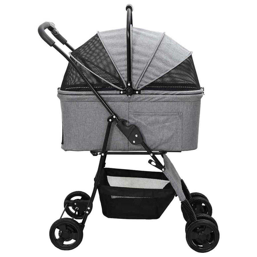 Opvouwbare Huisdierenwagen Grijs 81 x 47 x 99 cm Oxford stof