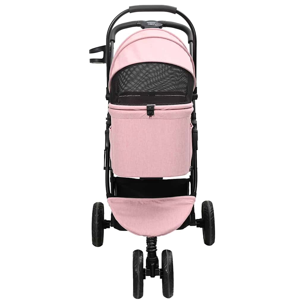 Opvouwbare Huisdierenwagen Roze 78 x 54 x 101 cm Oxford stof