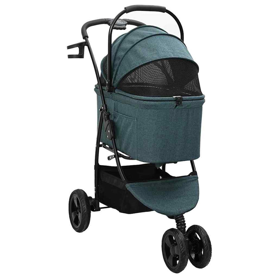 Opvouwbare Huisdierenwagen Groen 78 x 54 x 101 cm Oxford stof