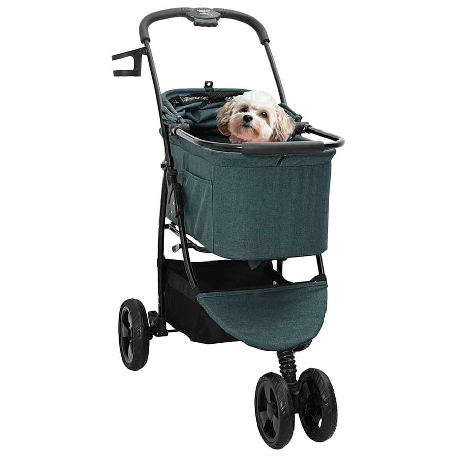 Opvouwbare Huisdierenwagen Groen 78 x 54 x 101 cm Oxford stof