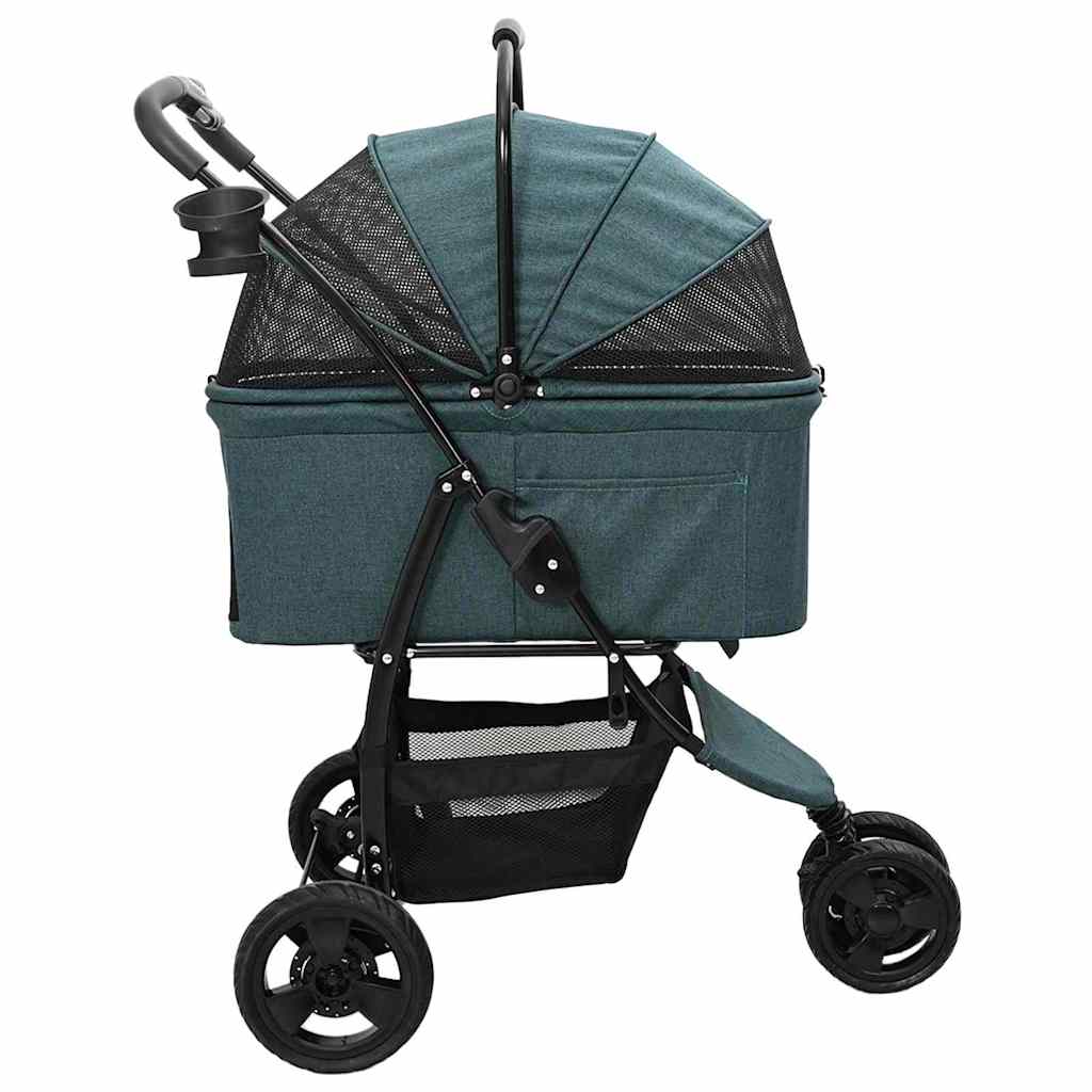 Opvouwbare Huisdierenwagen Groen 78 x 54 x 101 cm Oxford stof