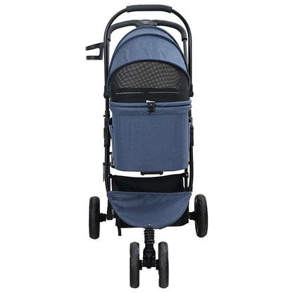 Opvouwbare Huisdierenwagen Blauw 78 x 54 x 101 cm Oxford stof