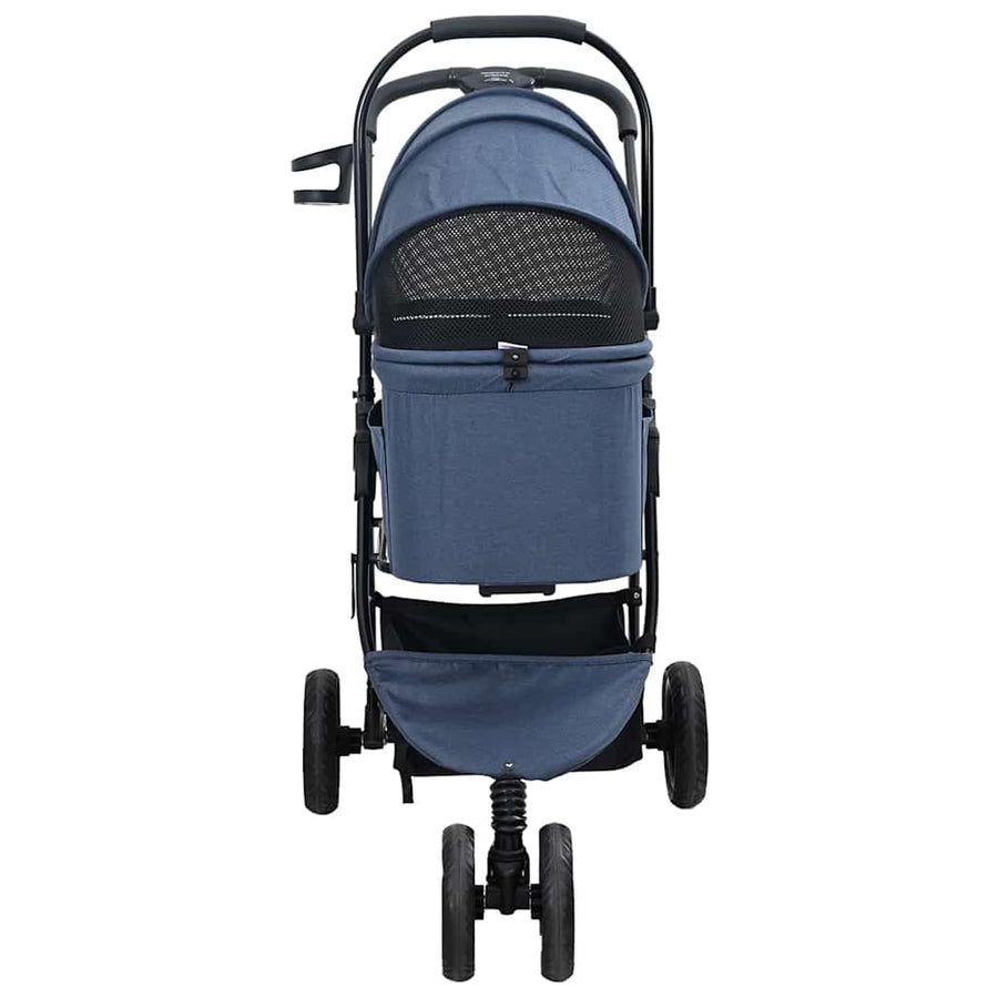 Opvouwbare Huisdierenwagen Blauw 78 x 54 x 101 cm Oxford stof