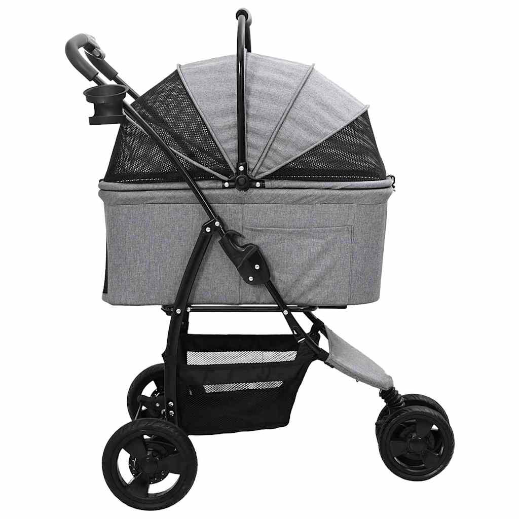 Opvouwbare Huisdierenwagen Grijs 78 x 54 x 101 cm Oxford stof