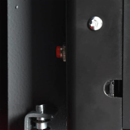 Digitale kluis met slot Donkergrijs 31 x 20 x 20 cm Staal