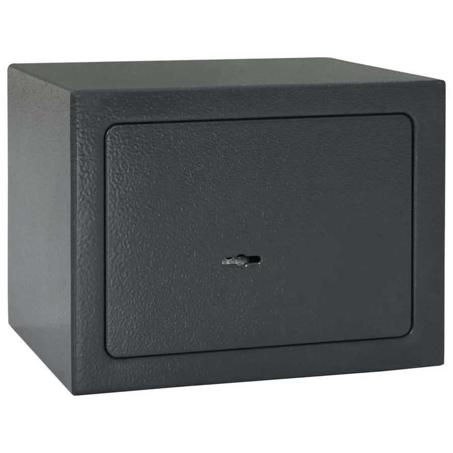 Veiligheidsbox met Sleutelkluis Donkergrijs 17x23x17 cm Staal