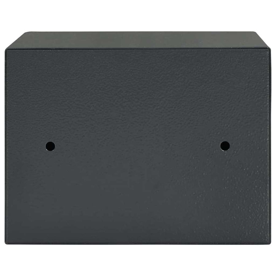 Veiligheidsbox met Sleutelkluis Donkergrijs 17x23x17 cm Staal
