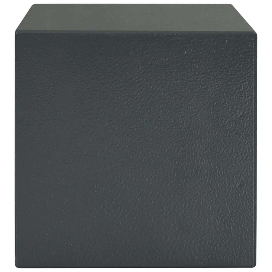 Veiligheidsbox met Sleutelkluis Donkergrijs 17x23x17 cm Staal