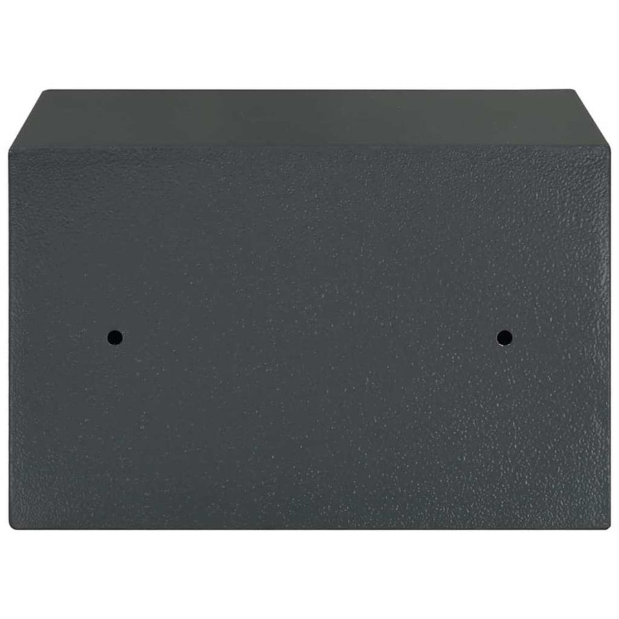 Kluisdoos met slot Donkergrijs 31 x 20 x 20 cm Staal
