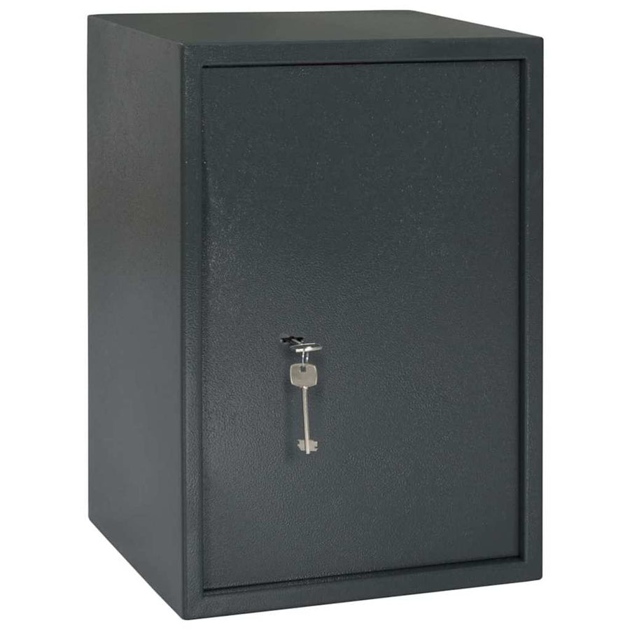 Kluisdoos met slot Donkergrijs 35 x 31 x 50 cm Staal
