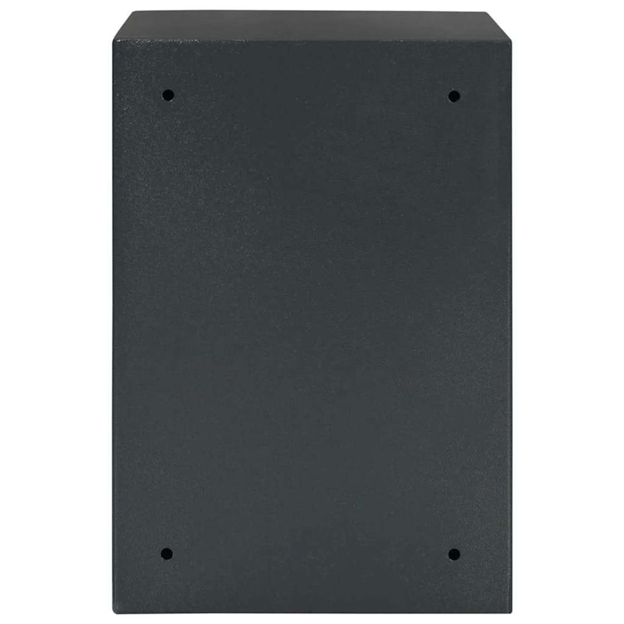 Kluisdoos met slot Donkergrijs 35 x 31 x 50 cm Staal