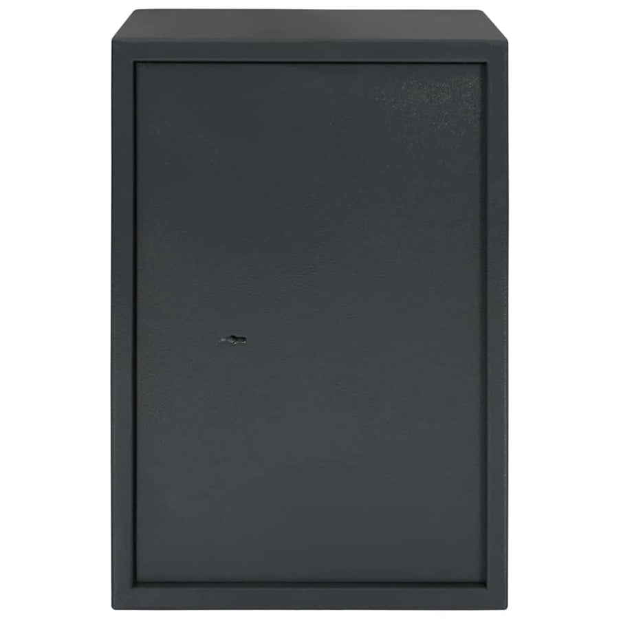 Kluisdoos met slot Donkergrijs 35 x 31 x 50 cm Staal
