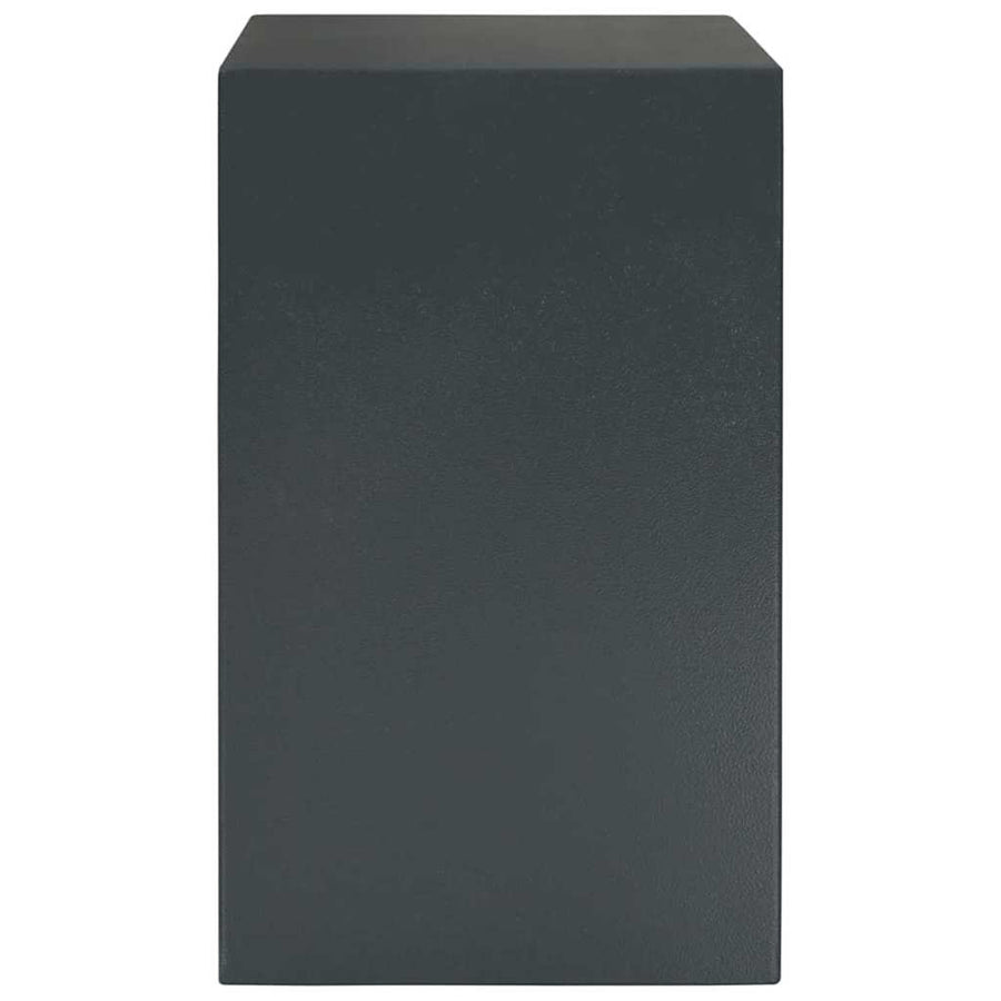 Kluisdoos met slot Donkergrijs 35 x 31 x 50 cm Staal