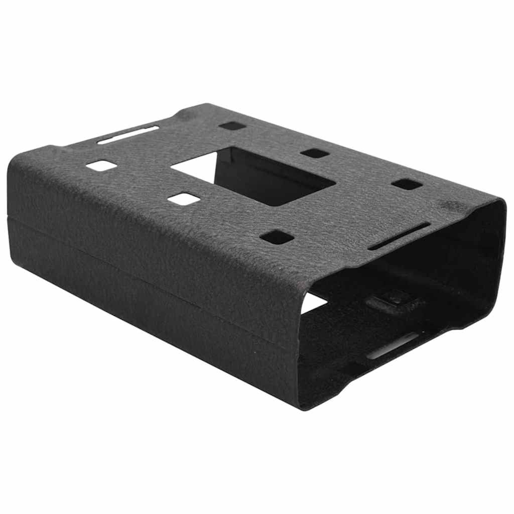Auto Safe met slot Zwart 22 x 16 x 7 cm Staal