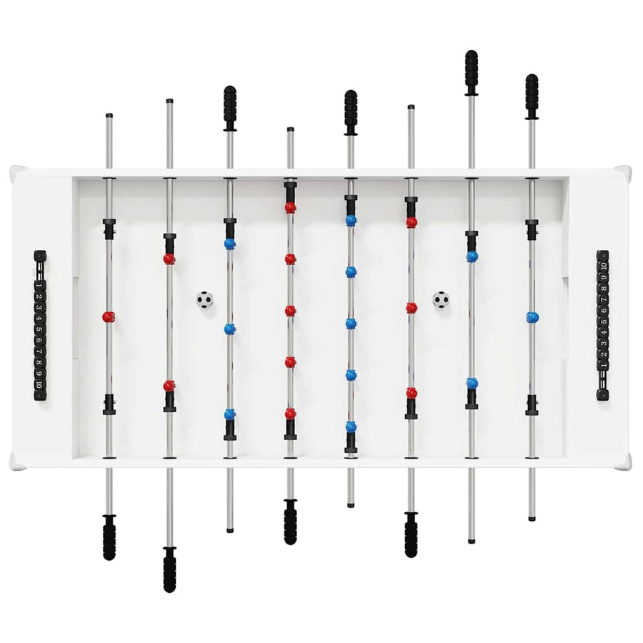 Honkbaltafel Wit 125 x 60,5 x 80 cm Bewerkt hout
