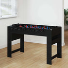 Baseball Table Black Oak 125 x 60.5 x 80 cm Engineered wood
