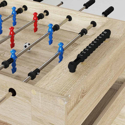 Honkbaltafel Sonoma Eiken 125 x 60,5 x 80 cm Bewerkt hout