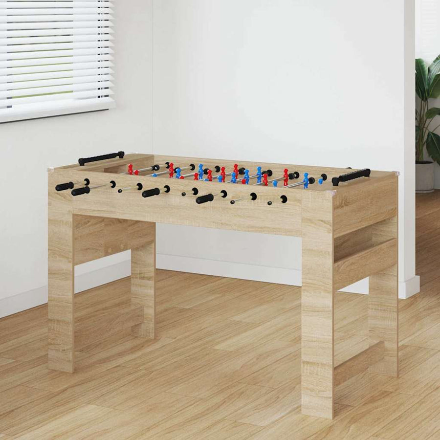 Honkbaltafel Sonoma Eiken 125 x 60,5 x 80 cm Bewerkt hout