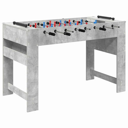Honkbaltafel Beton Grijs 125 x 60,5 x 80 cm Bewerkt hout