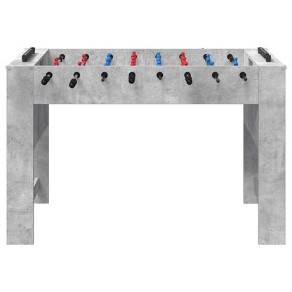 Honkbaltafel Beton Grijs 125 x 60,5 x 80 cm Bewerkt hout