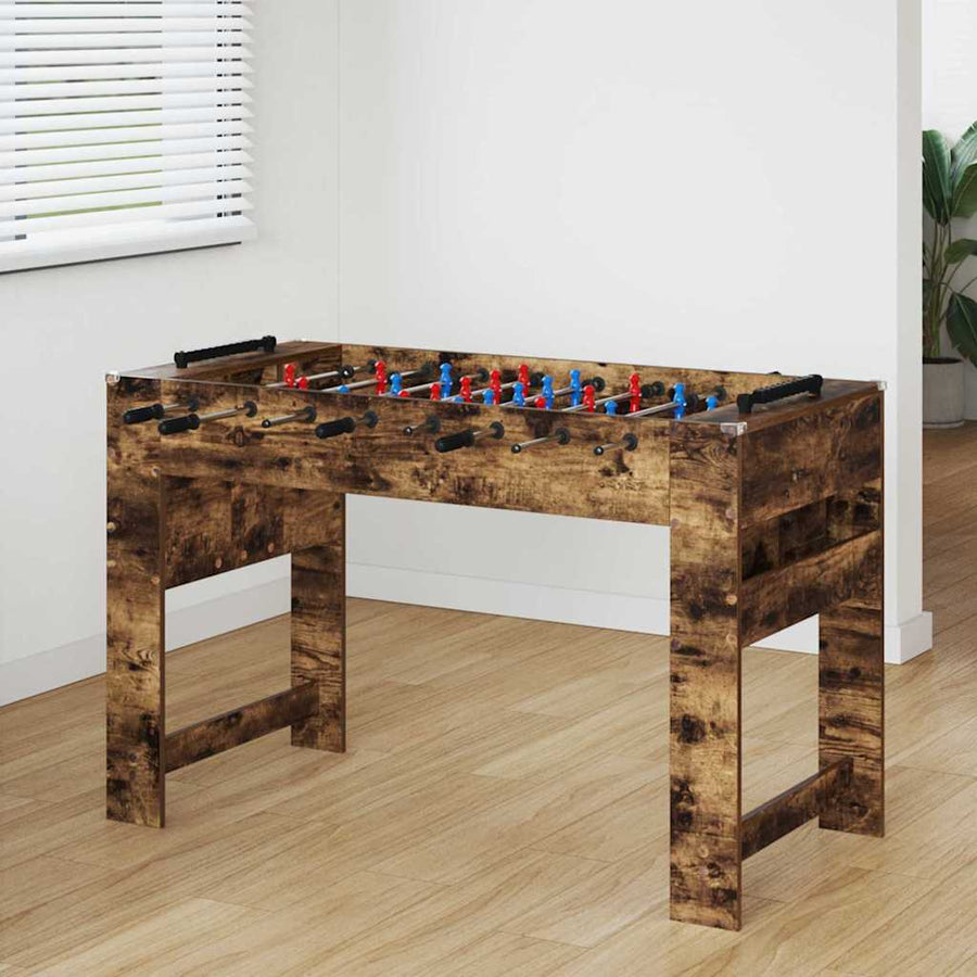 Honkbaltafel Gerookt eiken 125 x 60,5 x 80 cm Bewerkt hout
