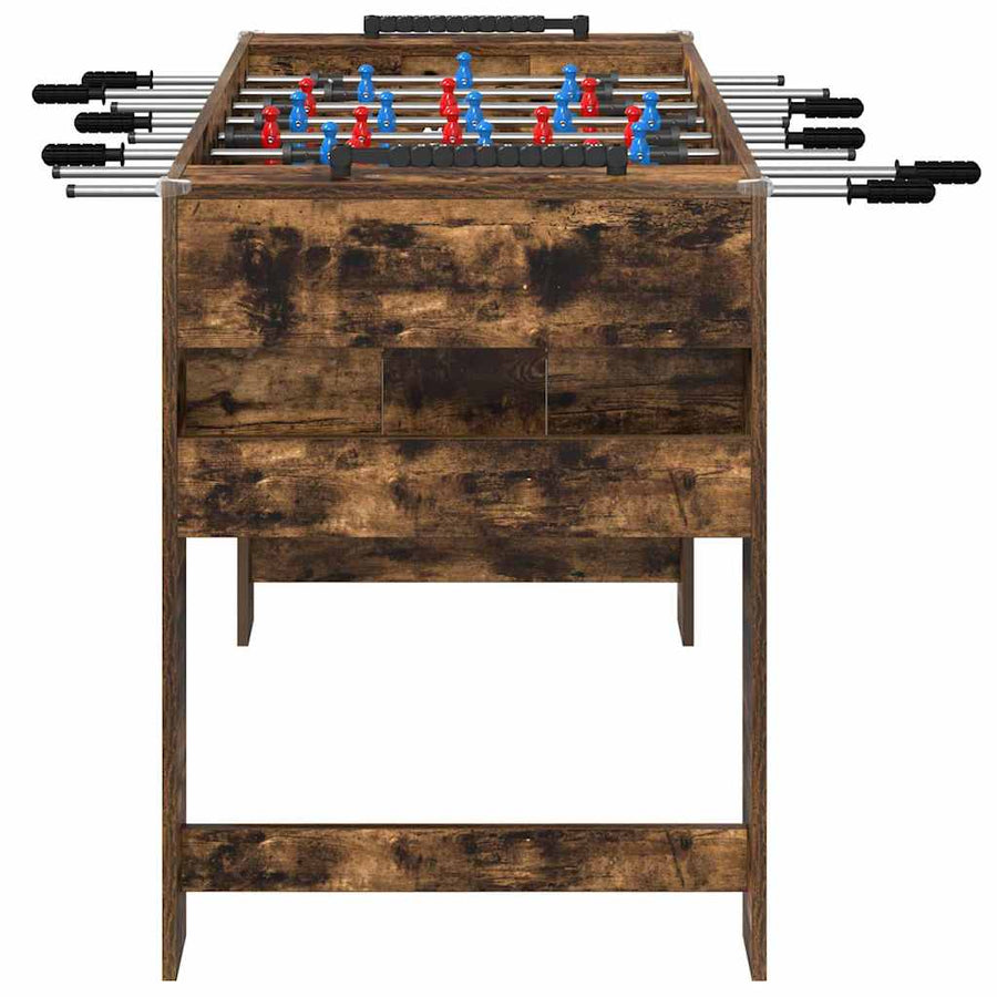 Honkbaltafel Gerookt eiken 125 x 60,5 x 80 cm Bewerkt hout