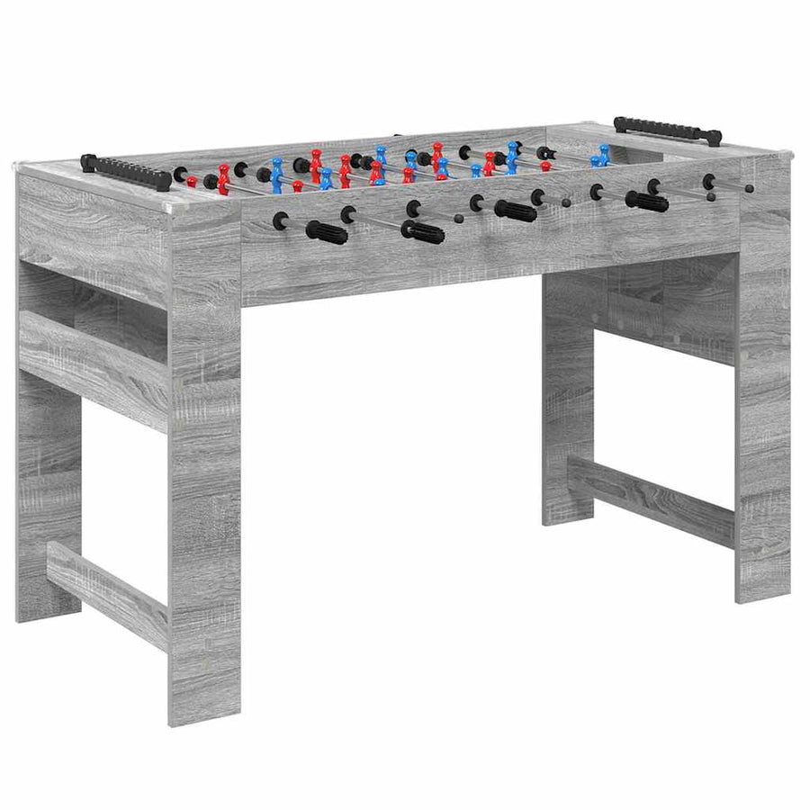 Honkbaltafel Grijs Sonoma 125 x 60,5 x 80 cm Bewerkt hout