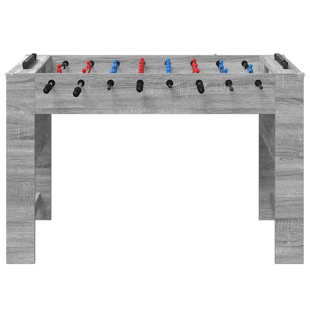 Honkbaltafel Grijs Sonoma 125 x 60,5 x 80 cm Bewerkt hout