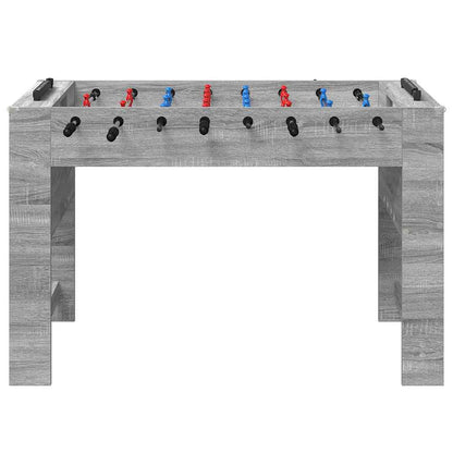 Honkbaltafel Grijs Sonoma 125 x 60,5 x 80 cm Bewerkt hout
