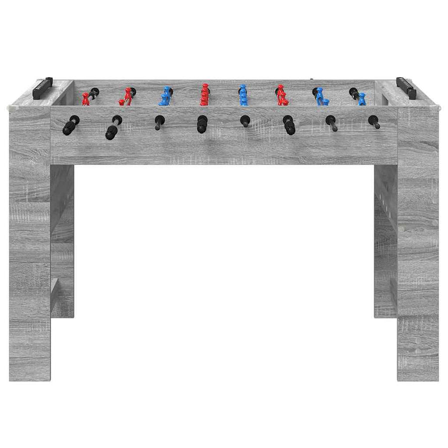 Honkbaltafel Grijs Sonoma 125 x 60,5 x 80 cm Bewerkt hout