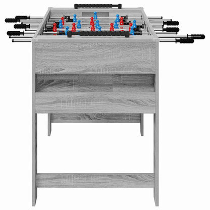 Honkbaltafel Grijs Sonoma 125 x 60,5 x 80 cm Bewerkt hout