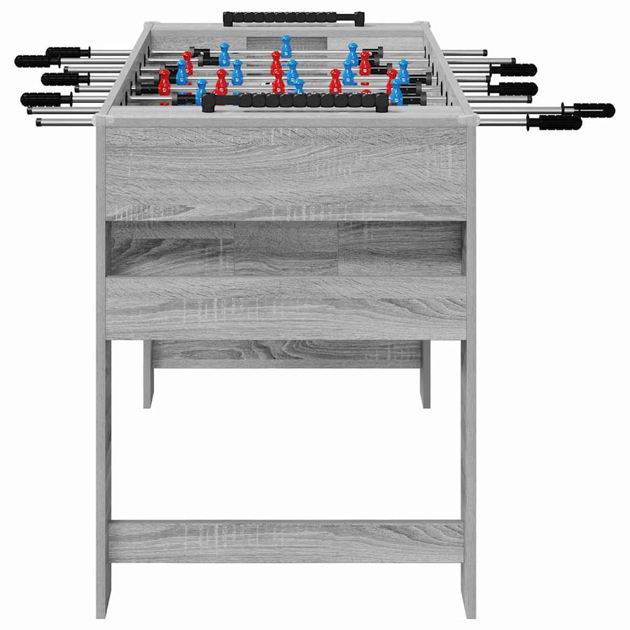 Honkbaltafel Grijs Sonoma 125 x 60,5 x 80 cm Bewerkt hout