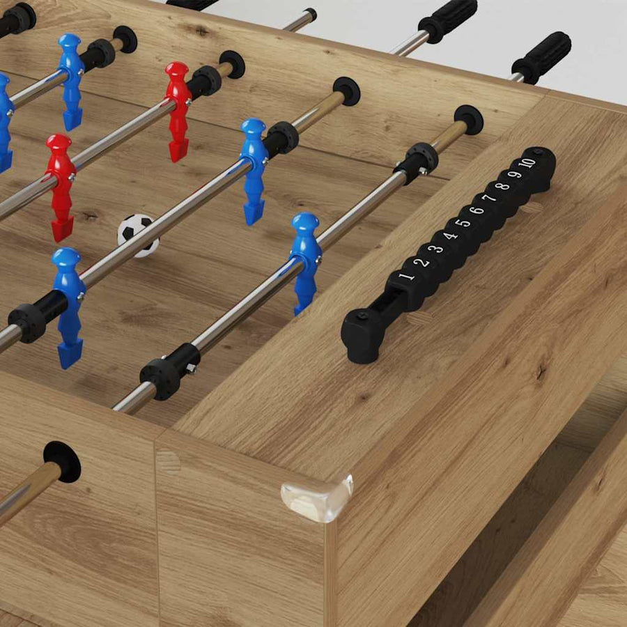 Honkbaltafel Artisan Eiken 125 x 60,5 x 80 cm Bewerkt hout