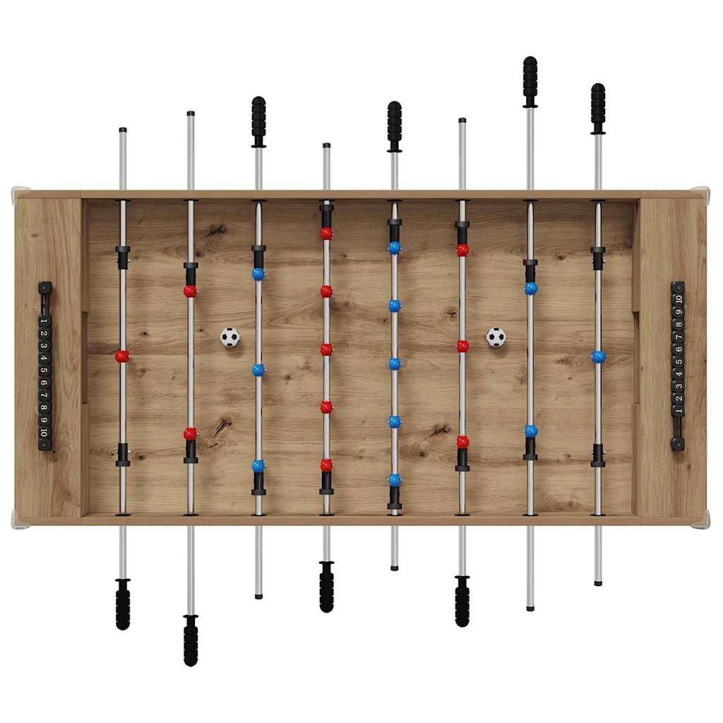 Honkbaltafel Artisan Eiken 125 x 60,5 x 80 cm Bewerkt hout