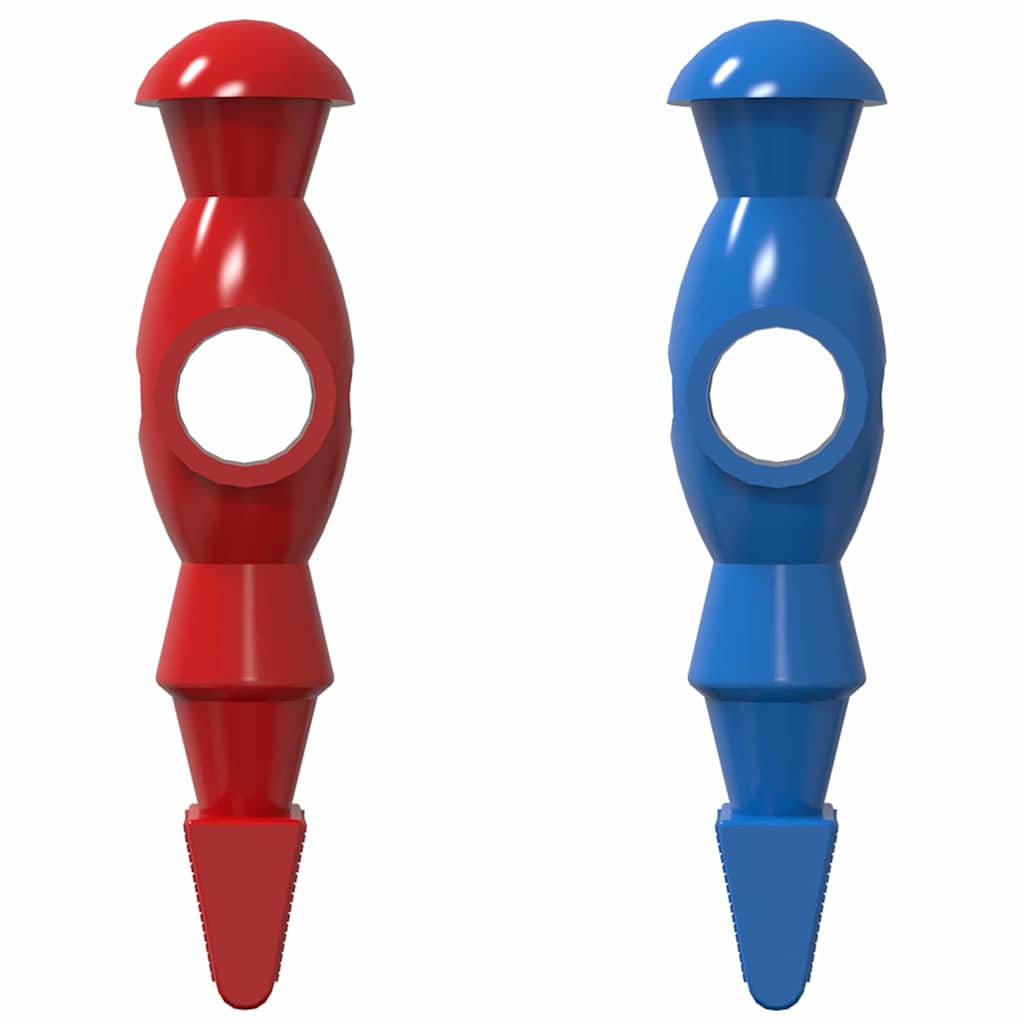 Voetbaltafel Spelers 22 Pcs Blauw En Rood 2,4 X 2,1 X 9,7 Cm Pp 22 spelers