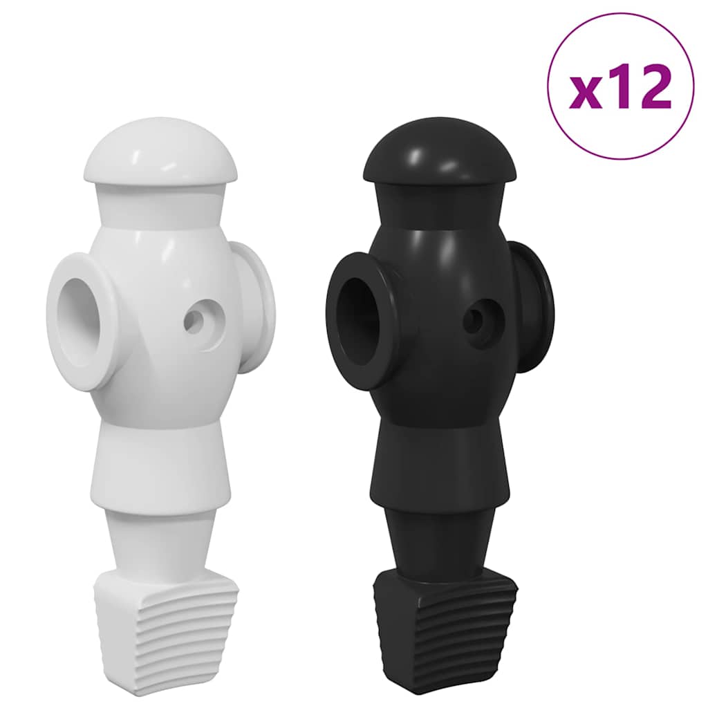 Voetbaltafelspelers voor 3.6 x 3.1 x 10.8 cm Stang 24 pcs