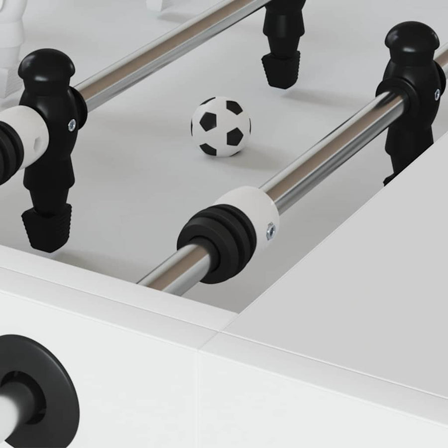 Voetbaltafel Bumpers 3 x 3 x 2 cm Stang 16 pcs Zwart