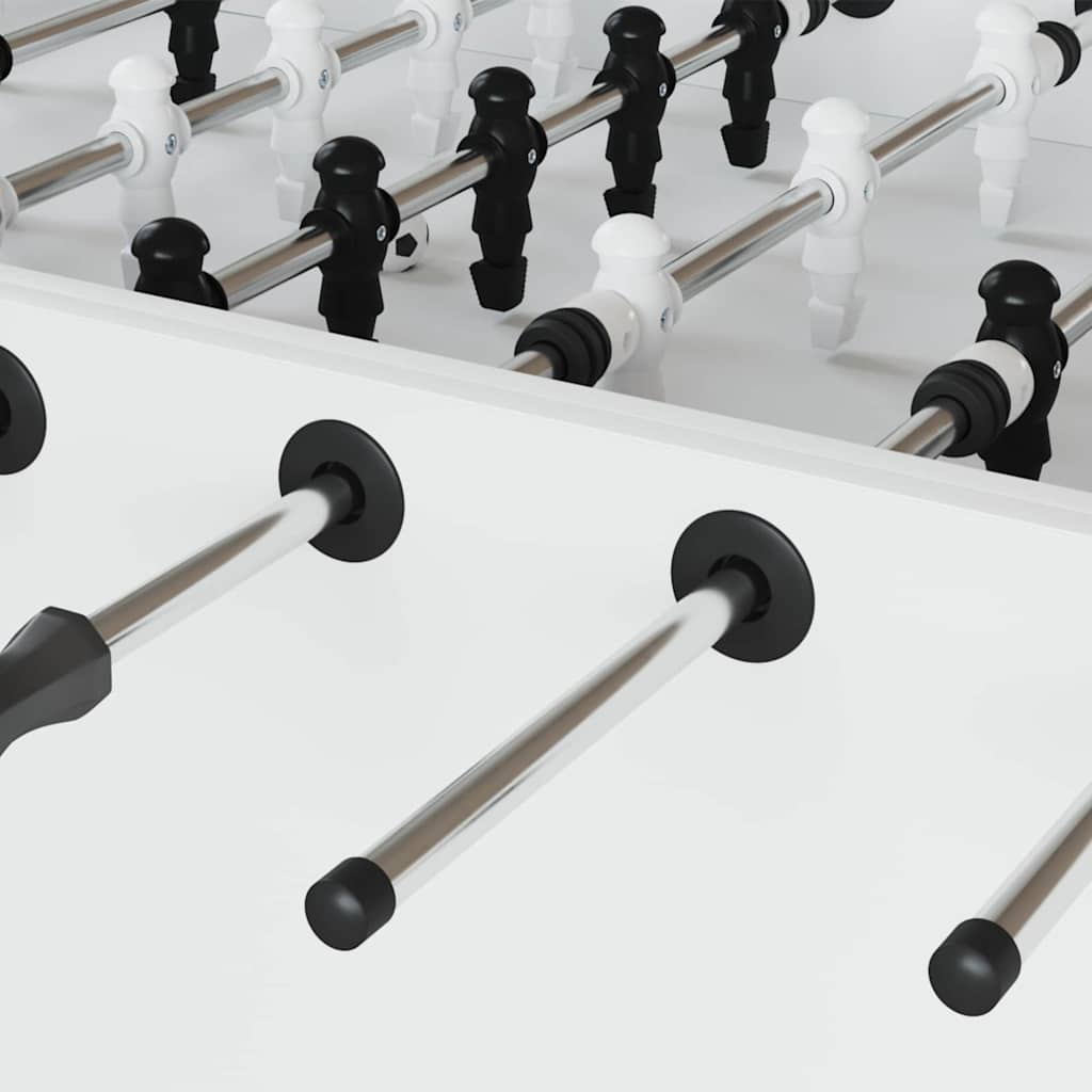 Voetbal Tafel Lagertjes 10 pcs Zwart 3 x 3 x 1,4 cm Kunststof
