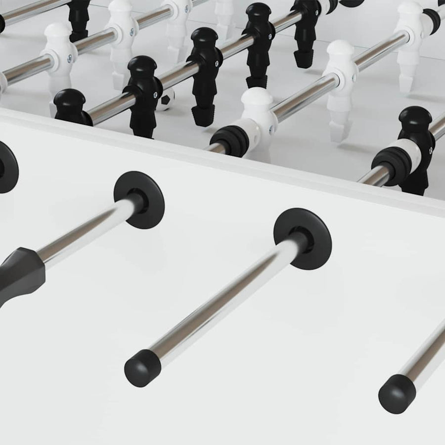 Voetbal Tafel Lagertjes 10 pcs Zwart 3 x 3 x 1,4 cm Kunststof