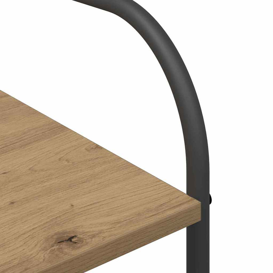 Kledingrek met plank Beige 120 x 44 x 160 cm Bewerkt hout