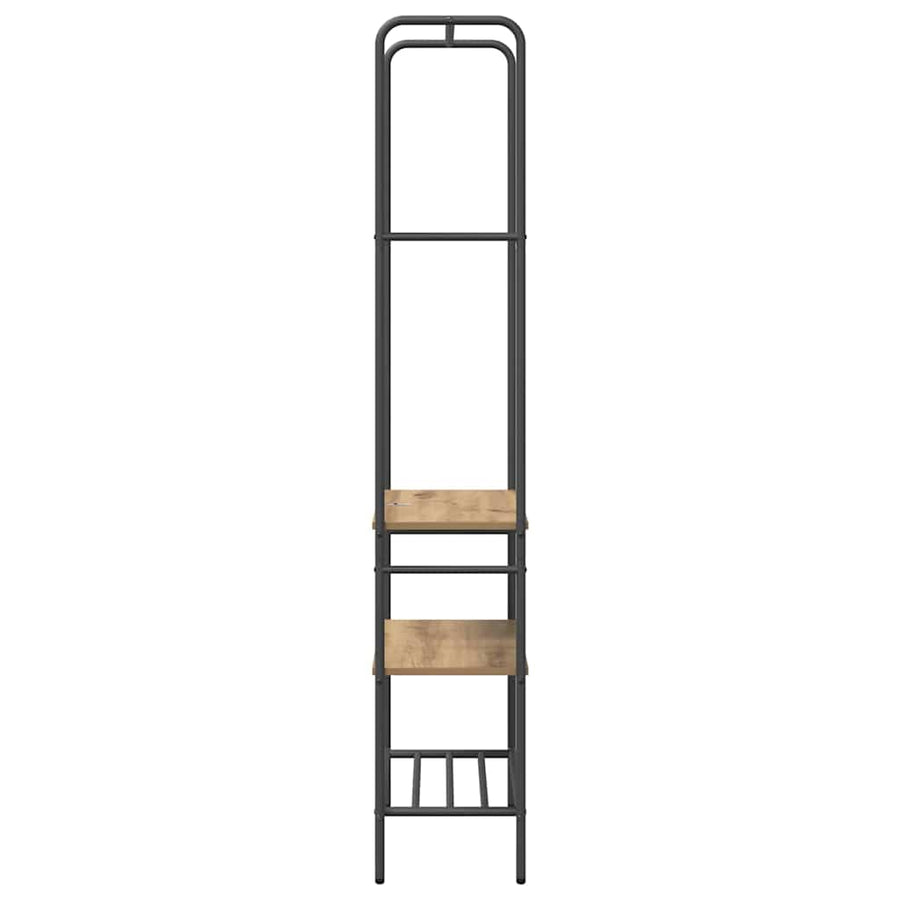 Kledingrek Artisan Eiken 60 x 30 x 171 cm Bewerkt hout